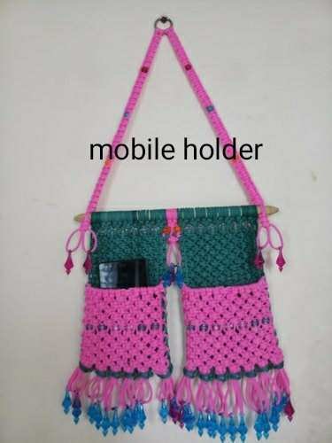 Macrame Mobile holder